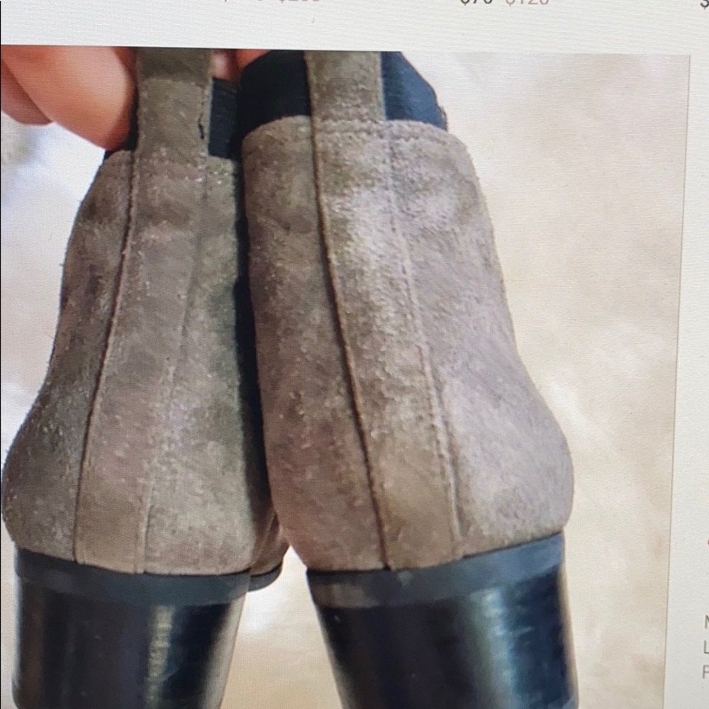 Marc Fisher Grey Booties With Elastic Stretch. - image 4